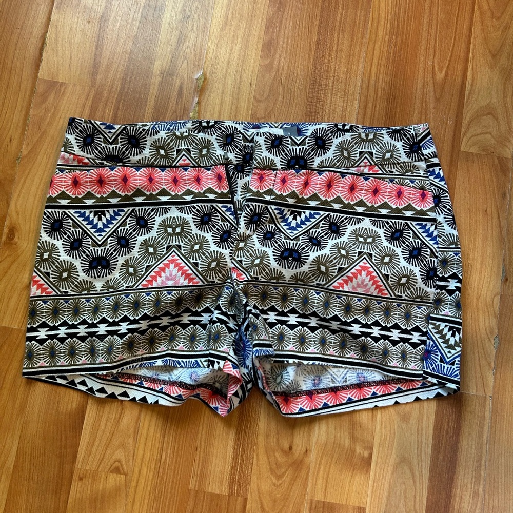Old Navy High Waist Patterned Women's Shorts - Pink, Black, Tan